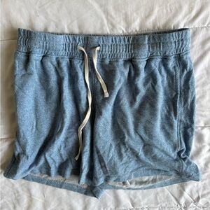 Aimpact Men’s Medium Blue Heathered Sweat Shorts Gym Lounge Athletic